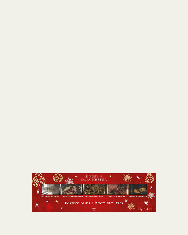 Festive Mini Chocolate Bars
